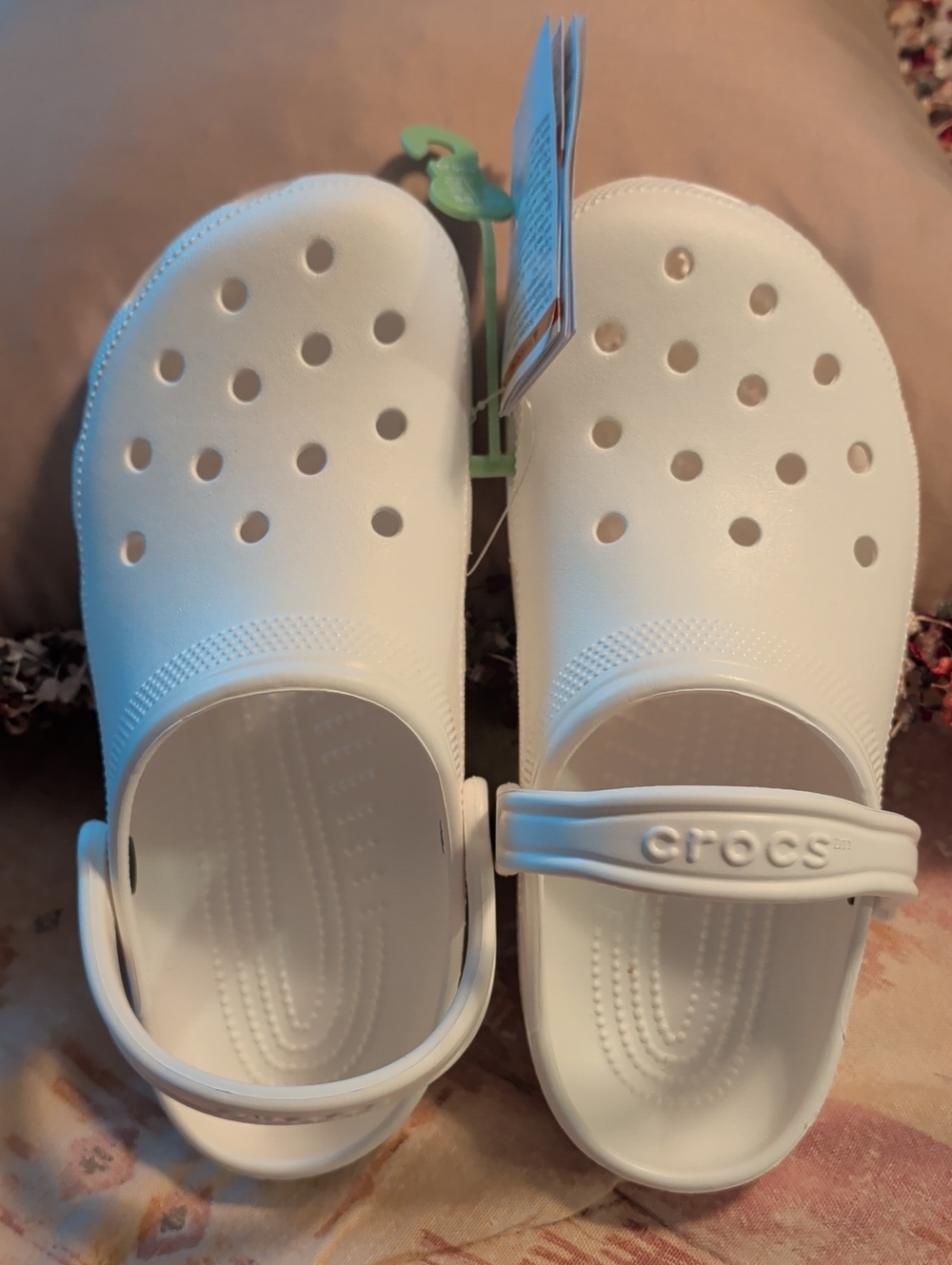 Unisex Crocs M7 W8 White